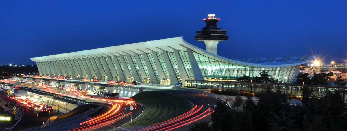 Dulles Airport at Night